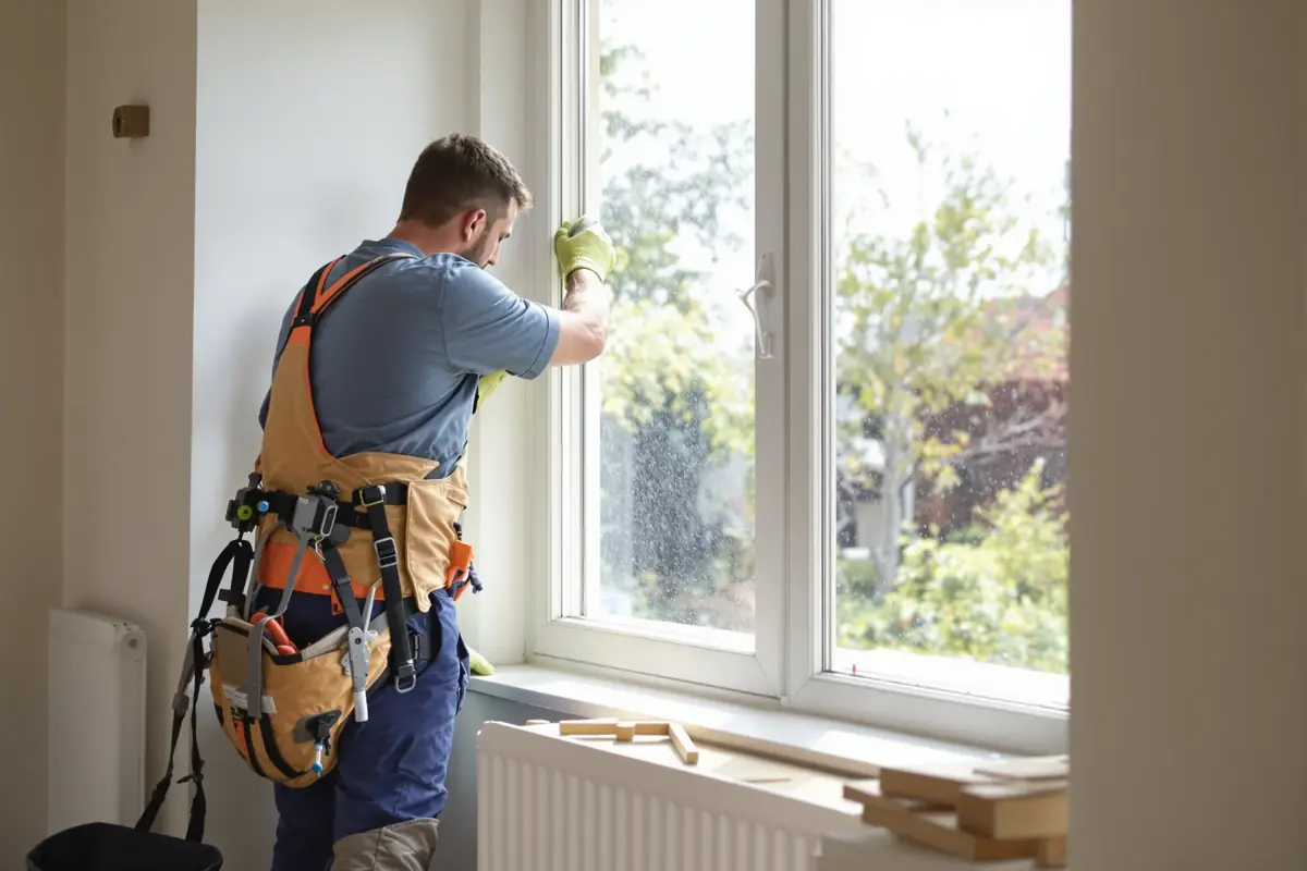 Pose de double vitrage à domicile par un vitrier professionnel